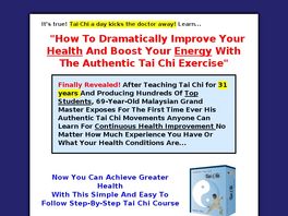 Go to: Secrets Of Authentic Tai Chi.