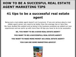Go to: How To Be A Successful Real Estate Agent In 41 Steps