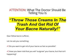 Go to: Bacne Buster - Get Rid Of Back Acne Now!