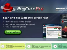 Go to: Regcure Pro - #1 Converting Registry Cleaner