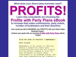 Go to: Profits With Party Plans & Direcr Sales
