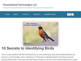 Go to: How To Identify Birds ... Quickly And Easily