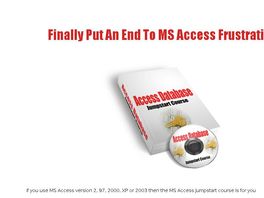 Go to: MS Access Jumpstart Course