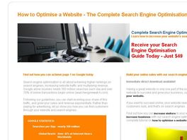 Go to: How To Optimise A Website - Search Engine Optimisation Guide.