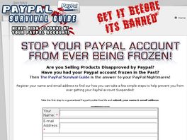 Go to: The PayPal(R) Survival Guide.