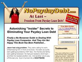 Go to: Eliminate Payday Loan Debt!