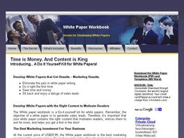 Go to: White Paper Workbook