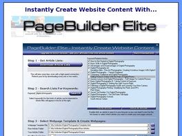 Go to: PageBuilder Elite.