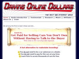 Go to: Driving Online Dollars: Make Passive Income!