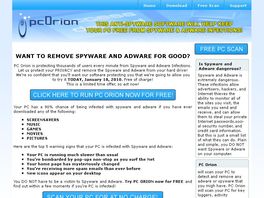 Go to: pcOrion: Adware and Spyware Removal Tool