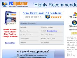 Go to: PC Updater - Easiest Way To Update Your Drivers