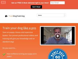 Go to: Peak Dog Training - Train Your Dog Like A Pro!