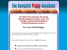 Go to: The Complete Puppy Handbook.