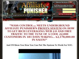 Go to: Affiliate Punisher - How To Punish Google And Get All The Cash.