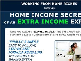 Go to: Home Income Secrets Of An Extra Income Exoert.
