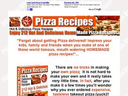 Go to: The Homemade Pizza EBook