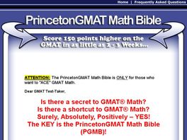 Go to: Princeton Gmat Math Bible - What The Leading Scorers Use!