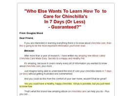 Go to: Chinchilla Care Made Easy