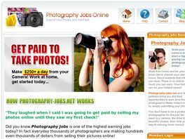 Go to: Photography Jobs Online 2019 | Get Paid To Take Photos!