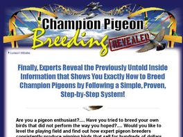 Go to: Champion Pigeon Breeding Revealed