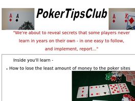 Go to: Poker Tips.