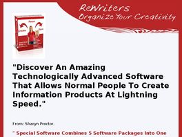 Go to: ReWriters Software