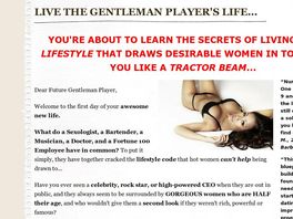 Go to: The Gentleman Player's Lifestyle Handbook