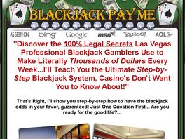 Go to: BlackJack Pay Me - Killer New Blackjack System