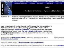 Go to: Business Performance Improvement