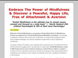 Go to: Mindfulness Meditation Books By Alfred James