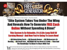Go to: Free Cash Video System
