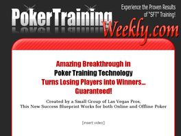 Go to: Poker Training Membership Site - Weekly Lessons