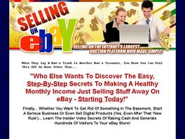 Go to: Selling On eBay(R) Made Simple.
