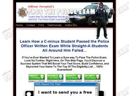 Go to: Police Exam Guide - How To Pass The Police Test