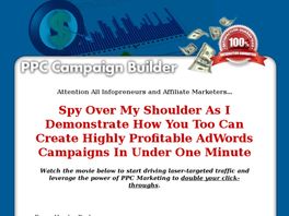 Go to: PPC Campaign Builder