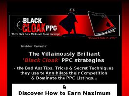 Go to: Black Cloak Ppc.