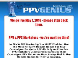 Go to: Ppv Genius - #1 Ppv & PPC Software