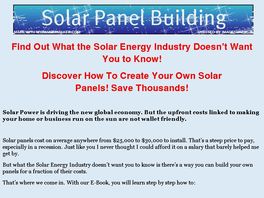 Go to: Solar Panel Building.
