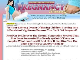 Go to: Pregnancy Blessing(tm):new Infertility Book On CB @ $37/sale!