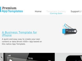 Go to: Premium App Templates