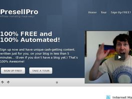 Go to: Presellpro's Massive Blog Success System