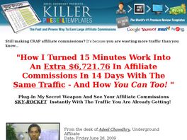 Go to: Killer Presell Templates: Dominating Every Niche as a Super Affiliate!