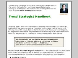 Go to: Trend Strategist Handbook By Price Headley.