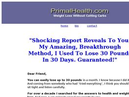Go to: Primal Health.