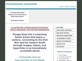 Go to: Chickamauga Dreaming: An Illustrated Electronic Novel.