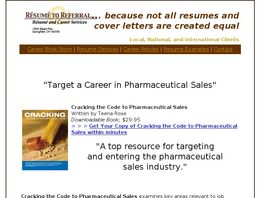 Go to: How To Land A Job In Pharmaceutical Sales