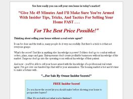 Go to: For Sale By Owner Insider Secrets