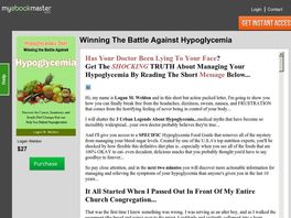 Go to: Hypoglycemia Diet: Winning The Battle Against Hypoglycemia