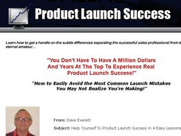 Go to: Product Launch Success