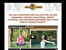 Go to: Metabolic Typing Makeover - Lose Weight And Never Find It, Again!